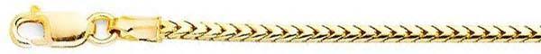 14k Gold Franco Round Chain