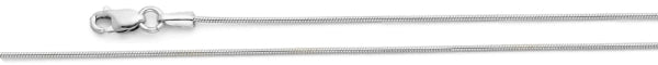 14k White Gold Snake Chain