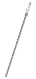 Sterling Silver Bali Foxtail Chain 2.5 mm Chain