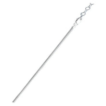 Load image into Gallery viewer, Sterling Silver Snake 020 Chain With Extension