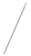 Sterling Silver Rombo 050-2.9mm Double Link Chain with Lobster Clasp