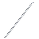 Sterling Silver Rombo 050-2.9mm Double Link Chain with Lobster Clasp