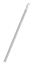 Load image into Gallery viewer, Sterling Silver Rombo 080-4.2mm Double Link Chain with Lobster Clasp