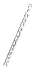 Load image into Gallery viewer, Sterling Silver Rombo 150-8.7mm Double Link Chain with Lobster Clasp