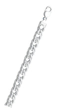 Load image into Gallery viewer, Sterling Silver Rombo 180-9.5mm Double Link Chain with Lobster Clasp