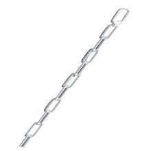 Load image into Gallery viewer, Sterling Silver 120-4.2mm Round Wire Paper Clip Italian Chain