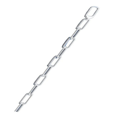 Sterling Silver 120-4.2mm Round Wire Paper Clip Italian Chain