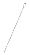 Load image into Gallery viewer, Italian Sterling Silver 080-2.2mm Cable Chain with Lobster Clasp Closure