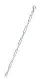 Italian Sterling Silver Staple 100 Chain