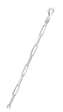Italian Sterling Silver Staple 120 Chain