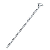 Italian Sterling Silver Diamond Cut Curb 065-2.2mm  Chain