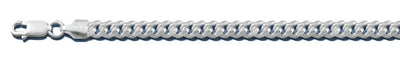 Sterling Silver Anti-Tarnish Miami Cuban Link 160-5.5MM Chain, Length 22
