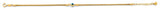 14K Yellow Gold Evil Eye Center Bracelet