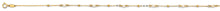 Load image into Gallery viewer, 14K Yellow Gold Pearl And DC Bead Bracelet And Anklet