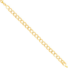 14K Yellow Gold Light Fancy Bracelet