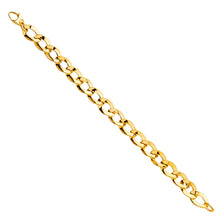 Load image into Gallery viewer, 14K Yellow Gold Hollow Fancy Bracelet
