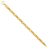 14K Yellow Gold Fancy Hollow Bracelet
