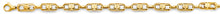 Load image into Gallery viewer, 14K Yellow Gold Fancy Screw Link Men&#39;s Bracelet