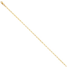 Load image into Gallery viewer, 14K Yellow Gold 2.0mm Solid Square Paperclip Chain
