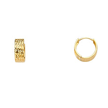Load image into Gallery viewer, 14K Yellow Gold Huggies Earrings