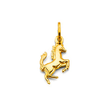 Load image into Gallery viewer, 14K Yellow Gold Small Horse Pendant