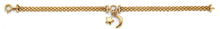 Load image into Gallery viewer, 14K Yellow Gold Star And Moon Center Bracelet