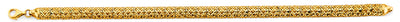 14K Yellow Gold Bar Fancy Bracelet