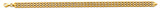 14K Yellow Gold CZ Fancy Cone Bracelet