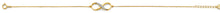 Load image into Gallery viewer, 14K Yellow Gold CZ Infinity Bracelet
