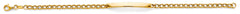14K Yellow Gold Link ID Bracelet