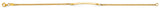 14K Yellow Gold Center ID With Balls Bracelet