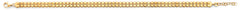 14K Yellow Gold Circles Fancy Bracelet
