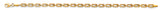 14K Yellow Gold Lock Fancy Bracelet