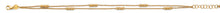 Load image into Gallery viewer, 14K Yellow Gold 2 Line Ball Bracelet