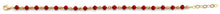 Load image into Gallery viewer, 14K Yellow Gold Coral Bracelet