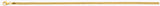 14K Yellow Gold 2.8mm Hollow Miami Cuban Chain