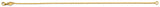 14K Yellow Gold 1.4mm Disco DC Ball Chain