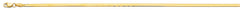 14K Yellow Gold 2.5mm Flex Herringbone Chain