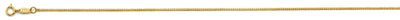 14K Yellow Gold 1.2mm Serpentine Chain