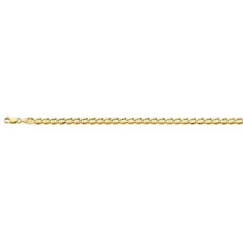 14K Yellow Gold Light 5.3mm Mariner Chain