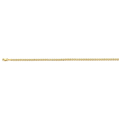 14K Yellow Gold Light 2.9mm Mariner Chain
