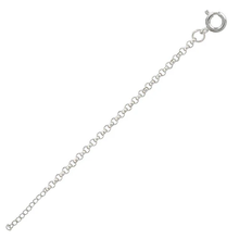Load image into Gallery viewer, Sterling Silver Solid 025-2MM Rolo Chain