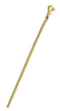 Load image into Gallery viewer, Sterling Silver Yellow Gold Plated Wheat/Spiga Chain