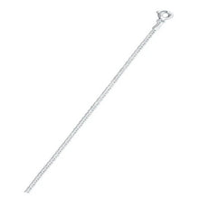 Load image into Gallery viewer, Sterling Silver Flat Marina 040-1.5mm Chain, Length 18"