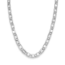 Load image into Gallery viewer, Sterling Silver Basic Non-Plated Diamond Cut Six Sided Valentino Chain Or Bracelet