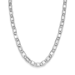 Sterling Silver Basic Non-Plated Diamond Cut Six Sided Valentino Chain Or Bracelet