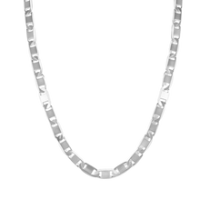 Load image into Gallery viewer, Sterling Silver 6-Sided Diamond Cut Valentino 100-4.5mm Chain