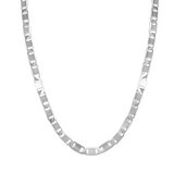 Sterling Silver 6-Sided Diamond Cut Valentino 100-4.5mm Chain