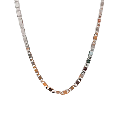 Sterling Silver 6-Sided Diamond Cut Valentino 120-5.2mm Chain