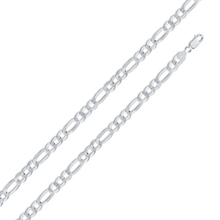 Load image into Gallery viewer, Sterling Silver Figaro 180 Chain Or Bracelet